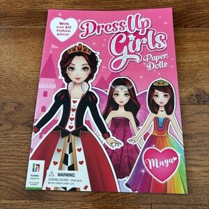 Dress-up Girls Paper Dolls Maya book